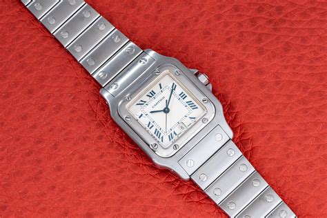 cartier santos analog logo|cartier santos models.